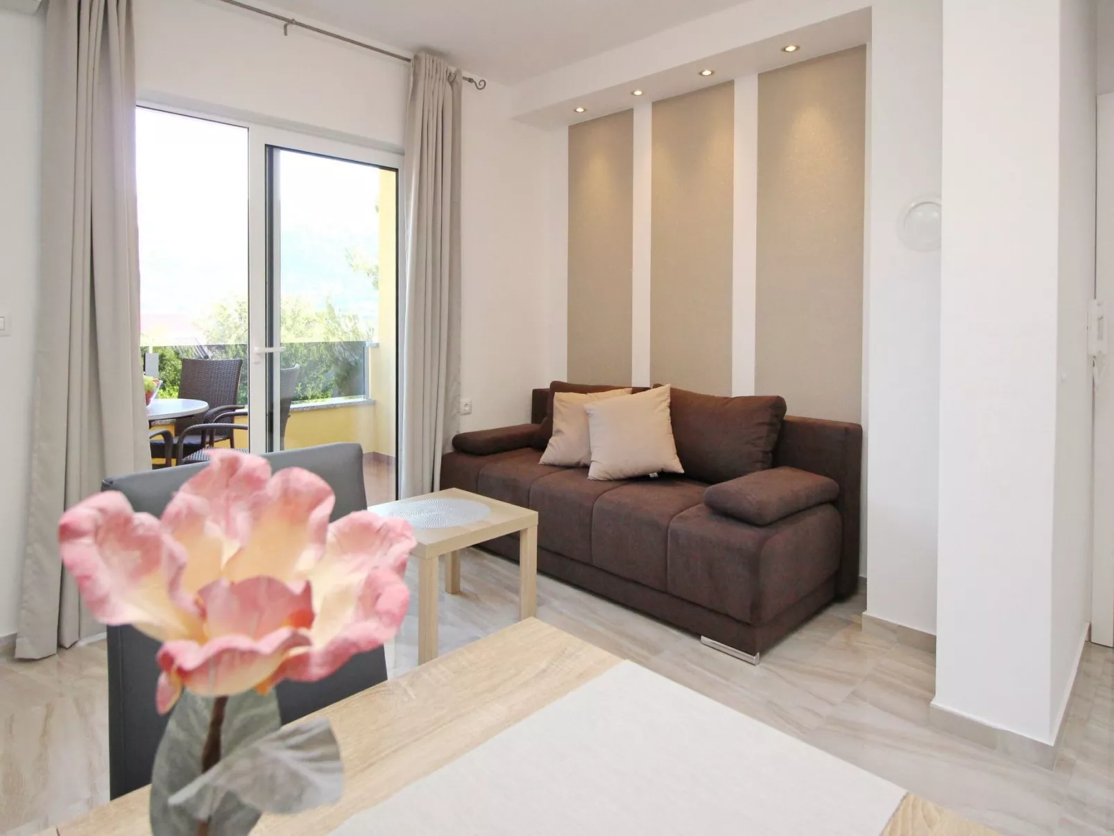 Tolles Appartement in Baška mit Eigenem Balkon