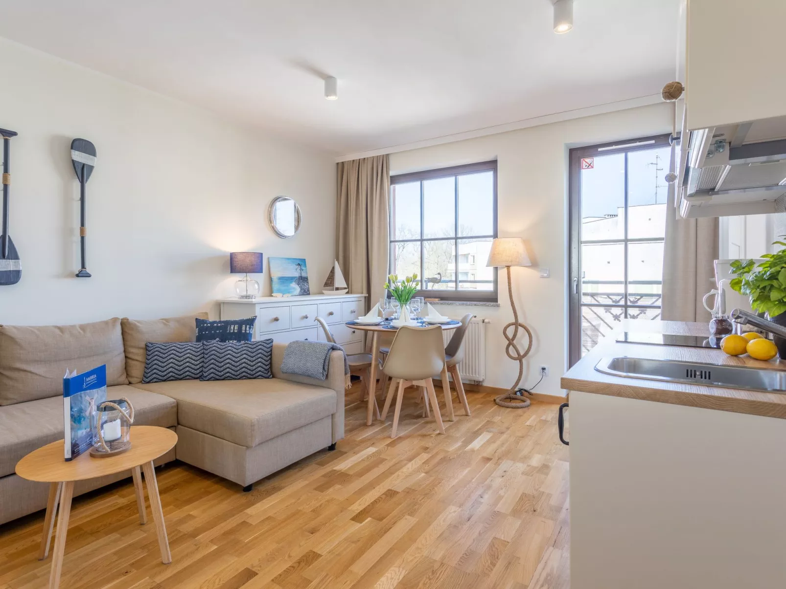 Zentrumsnahe Ferienwohnung Rose 2 am Yachthafen