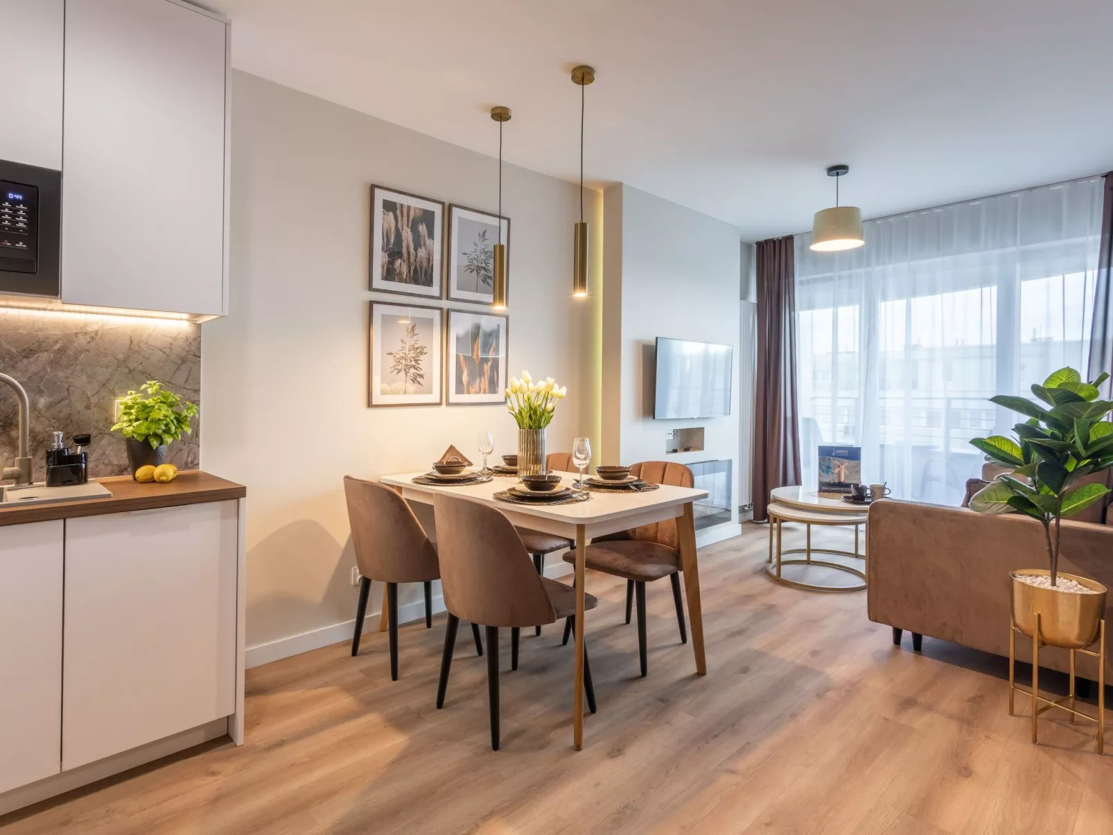 Stilvoll eingerichtete Ferienwohnung am Meer