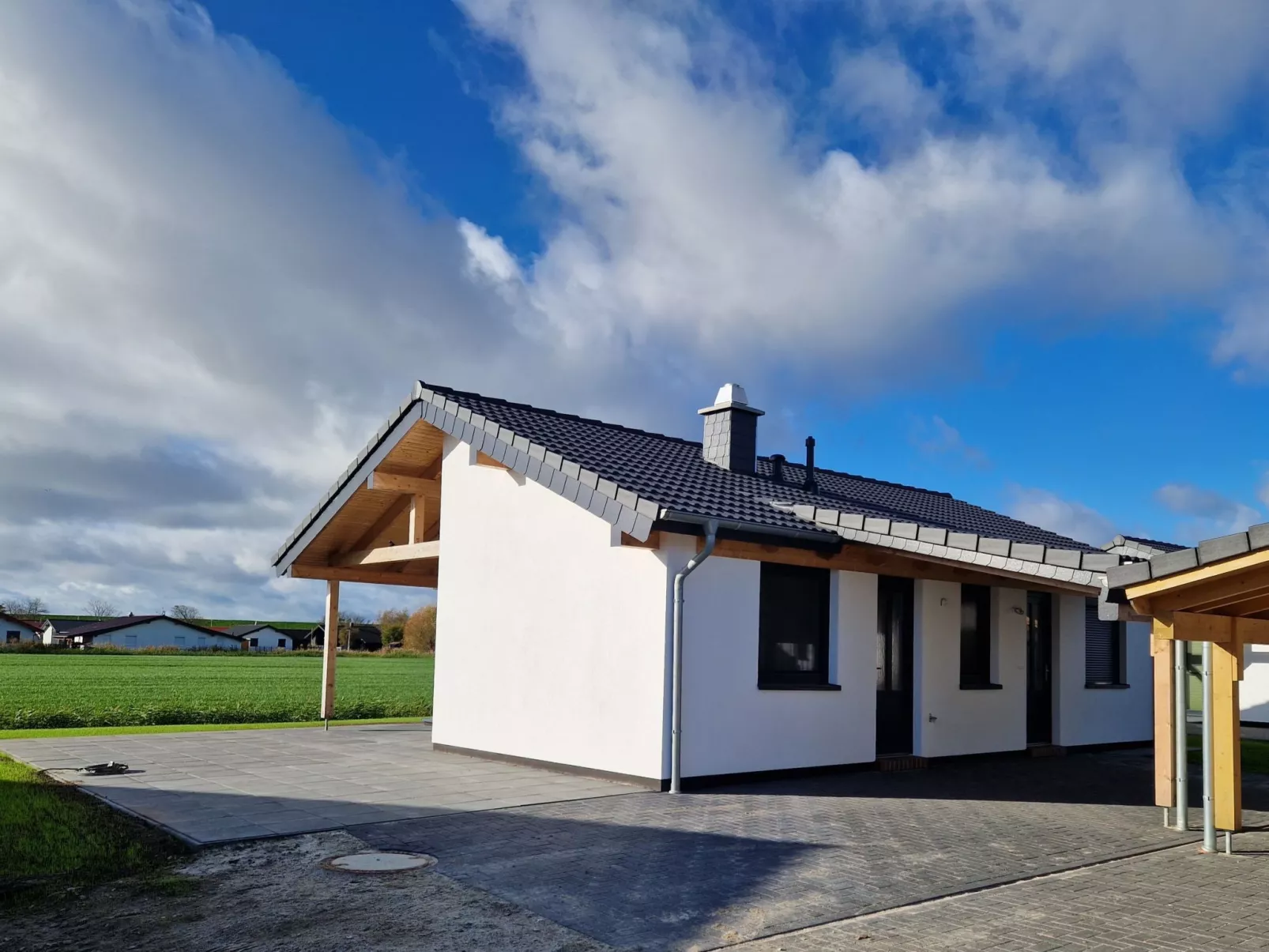 G18 Ferienhaus mit Wiesenblick in Eckwarderhörne