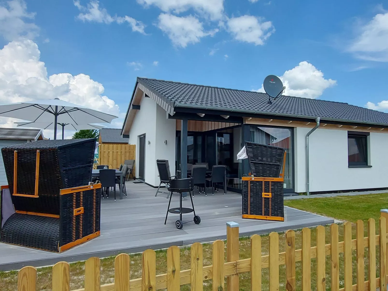 G5 Ferienhaus mit Garten in Eckwarderhörne