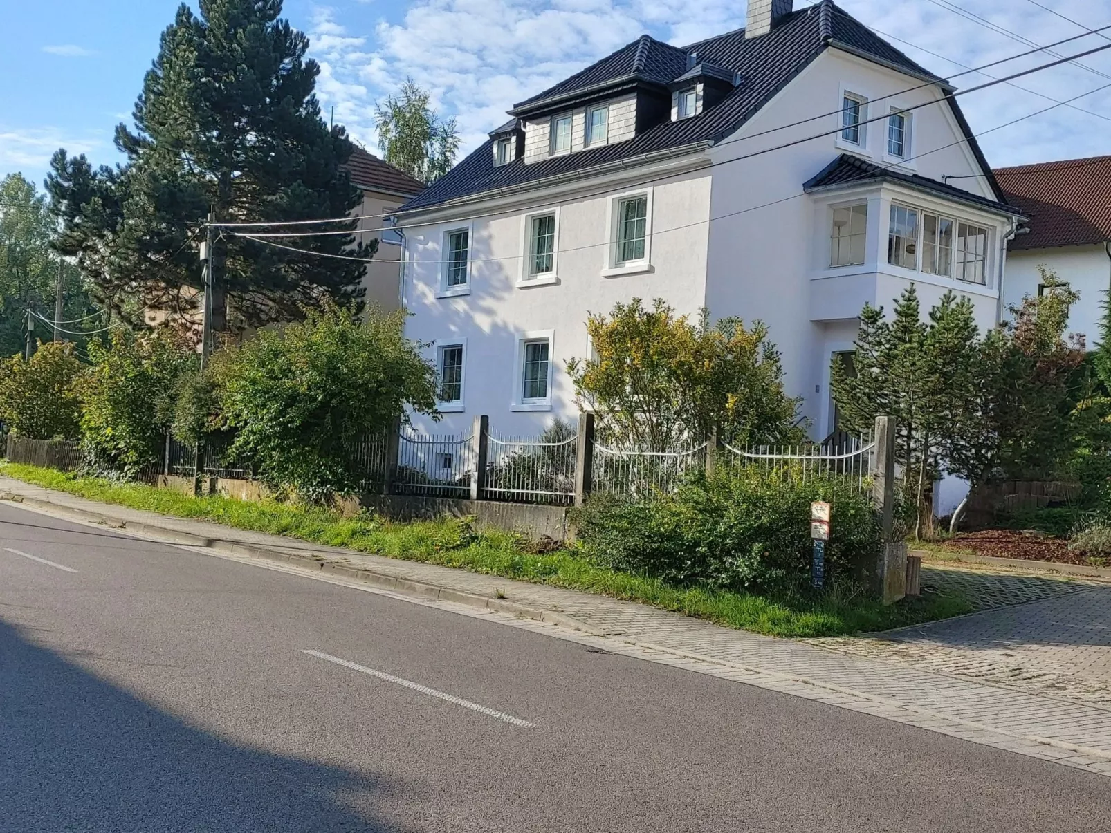 Wohnung in Hänichen mit Garten