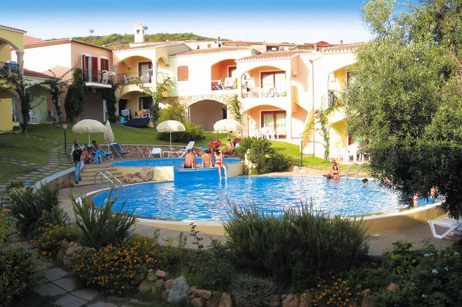 Residence Badus Badesi-Trilo 6 mit Meerblick-Pool