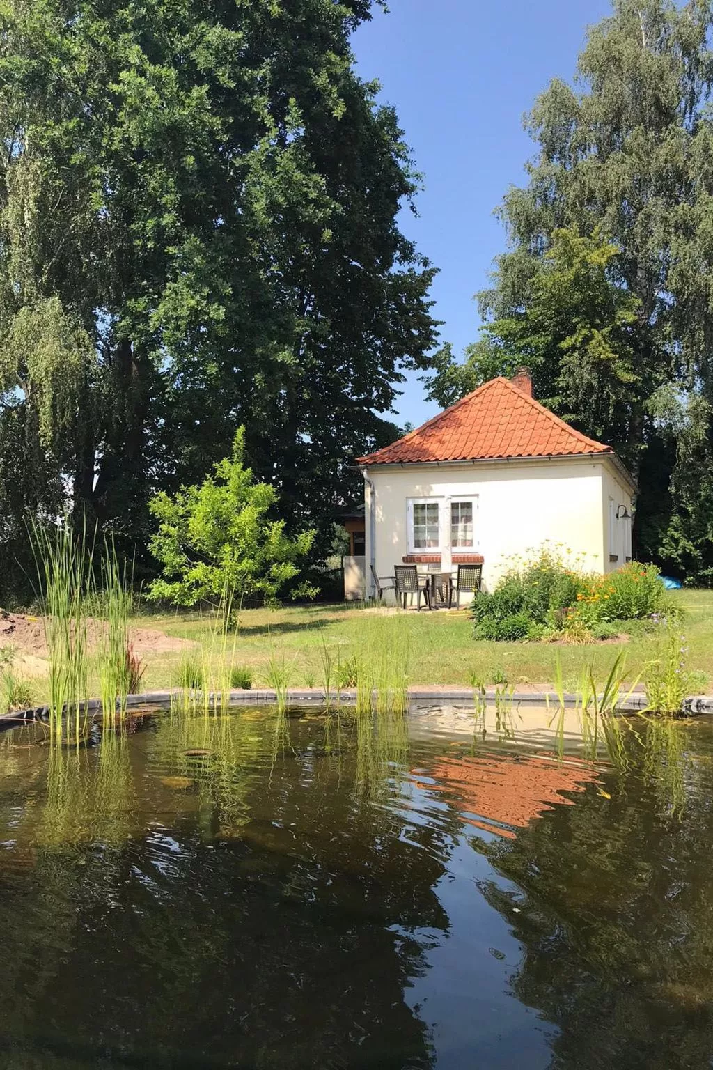 Kleines Ferienhaus im Grünen bei Lüneburg