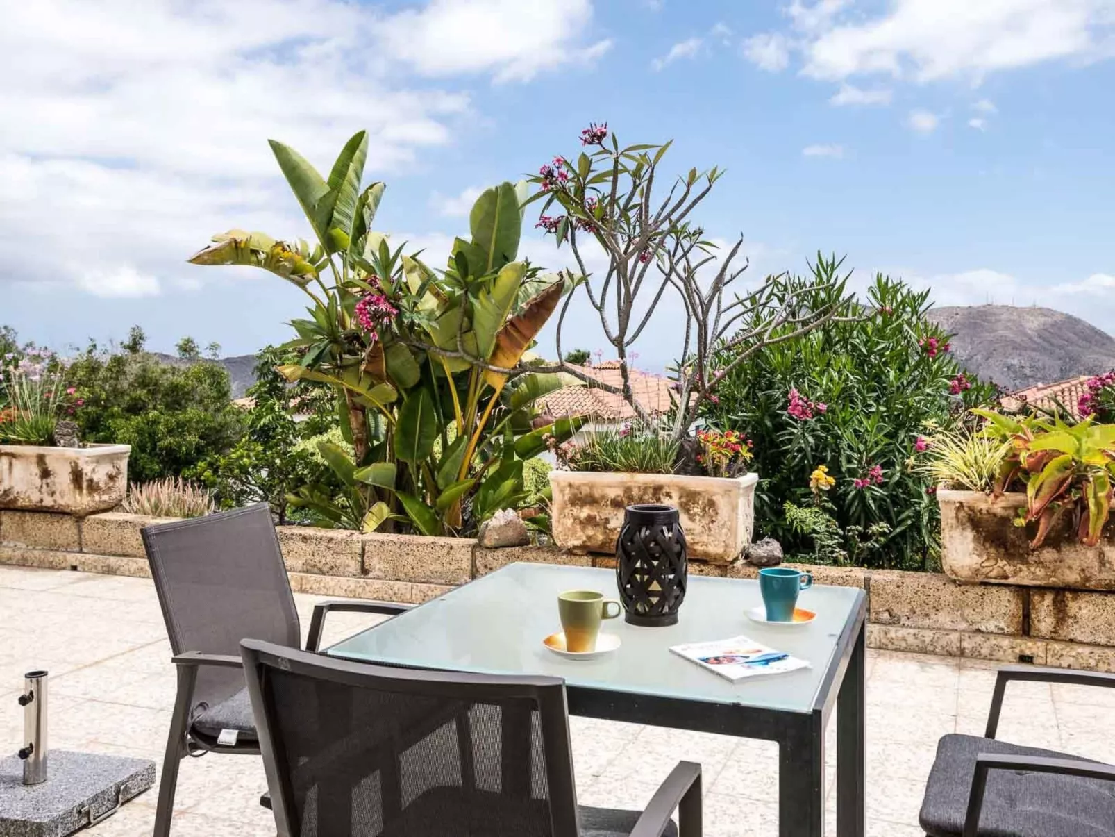 Wohnung mit botanischem Garten und Meerblick