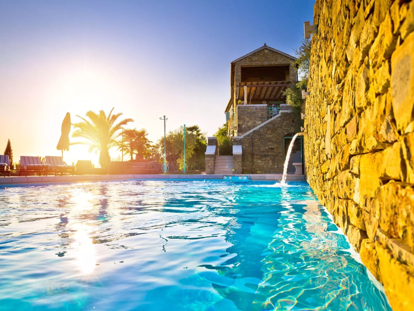 Tolle Villa Sancta Maria Motovun mit Pool