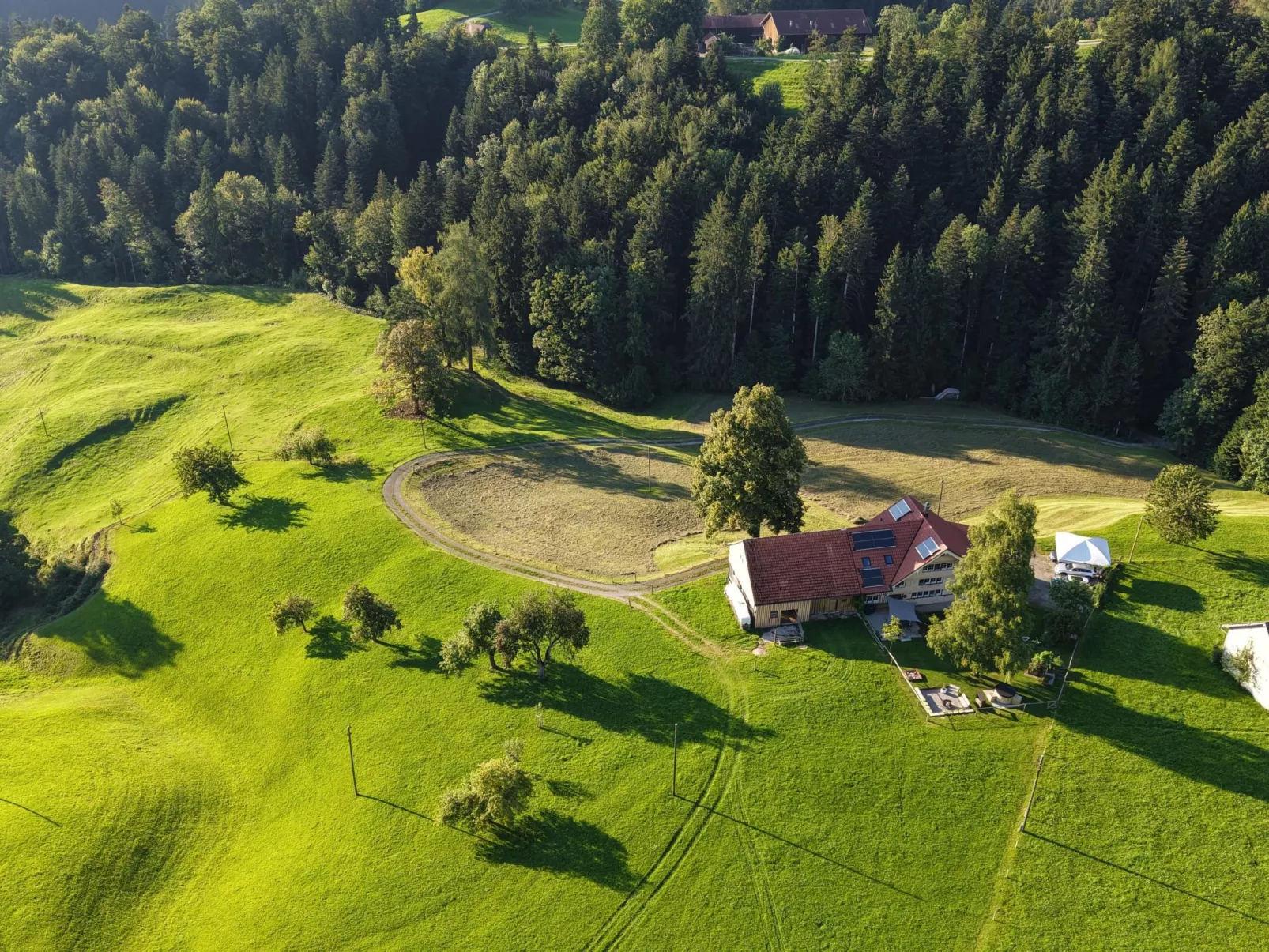 Bauernhaus VordereAu