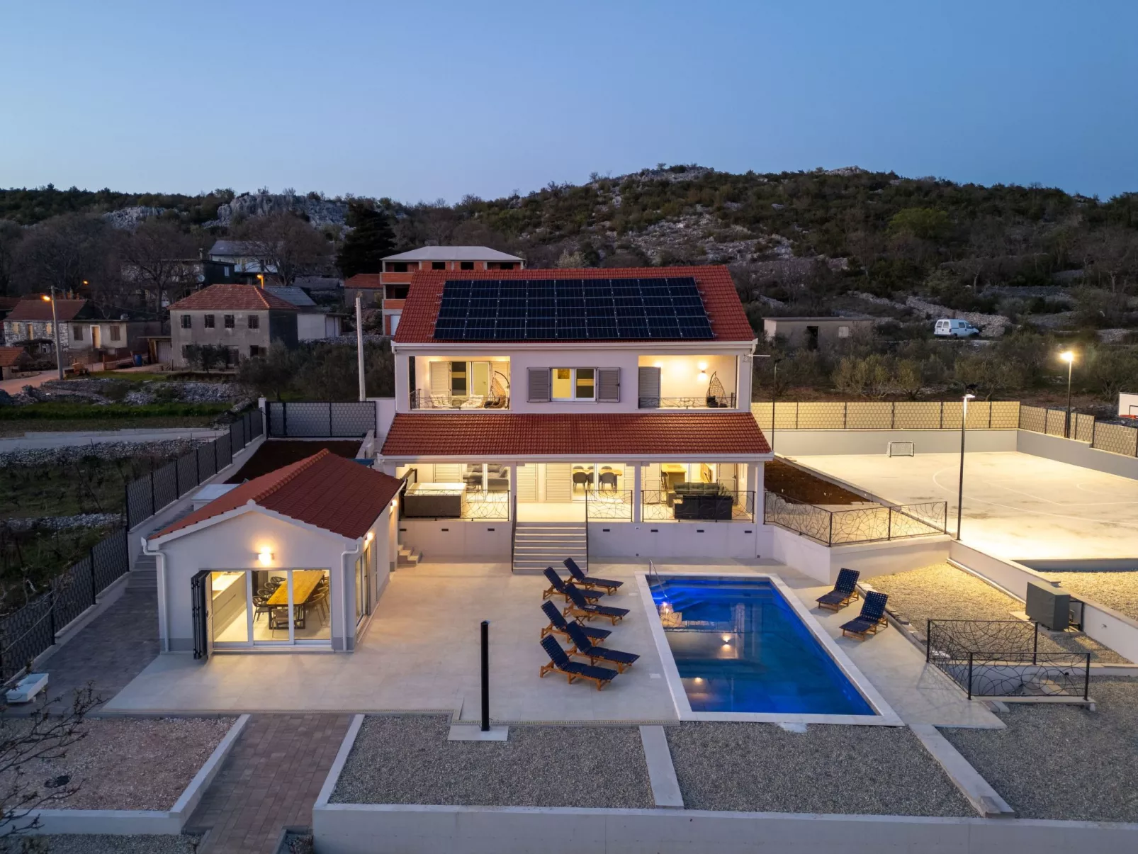 Cottage "Lazy Day Oasis" mit Whirlpool