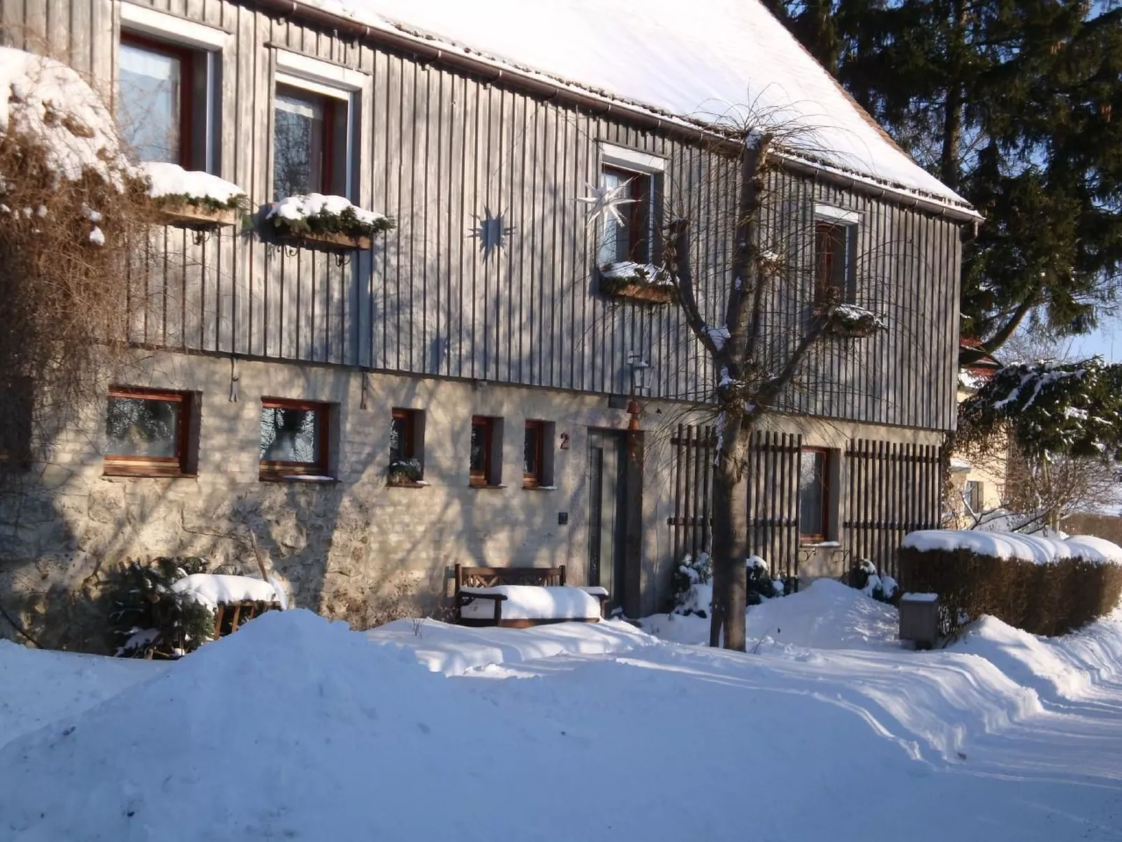 Landlust, Stadtnah -  Fewo im ehemaligem Bauernhaus mit Sauna, Kaminofen und gr