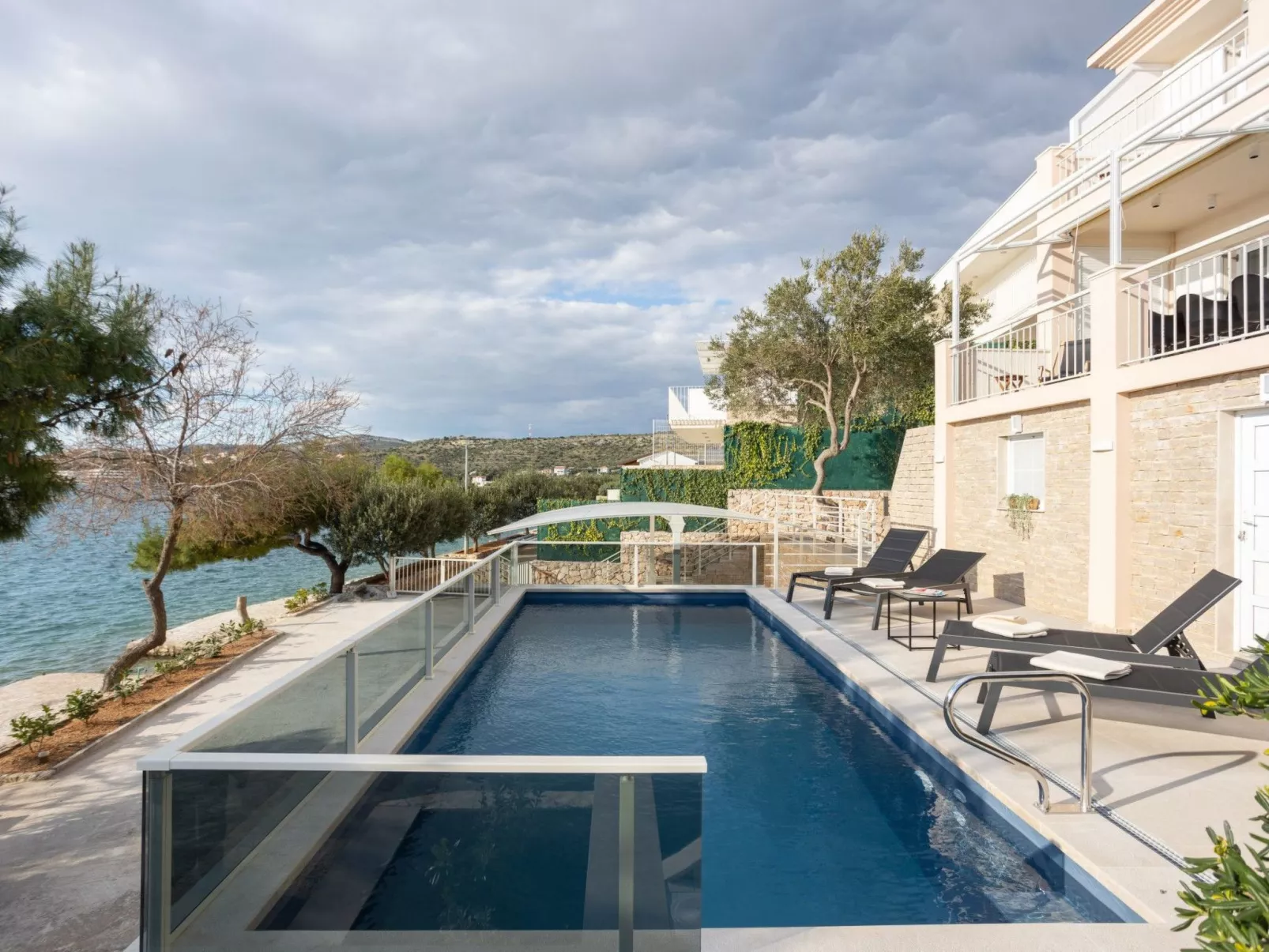 Villa "Villa Branka" direkt am Strand