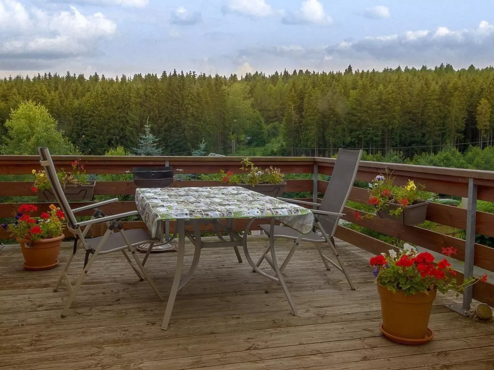 Appartement mit Bergblick