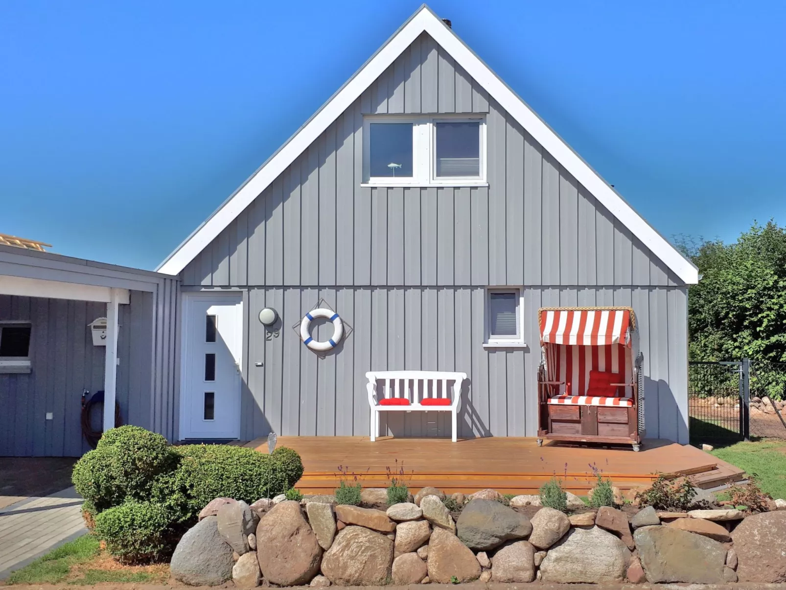 Mit Grill und Garten in Neukirchen