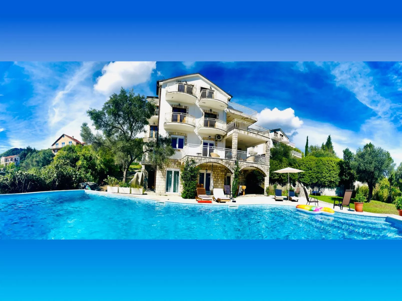 Appartement mit Pool