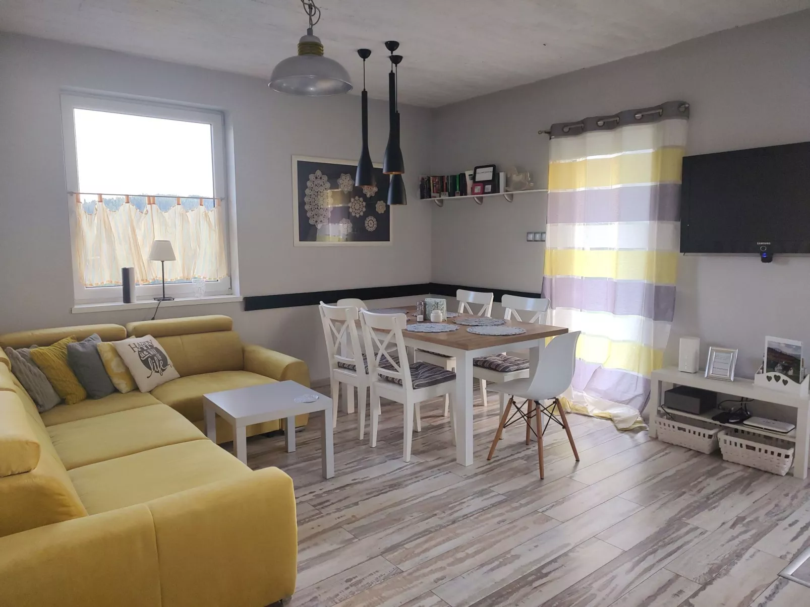 Modernes Ferienhaus in Kiczora mit Großem Garten