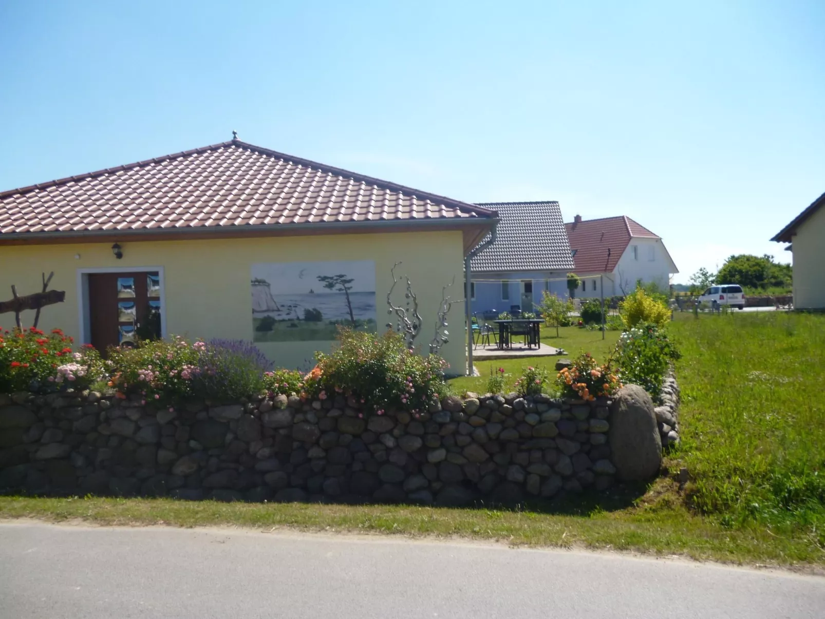 Moderne Erdgeschosswohnung mit Blick auf Hiddensee