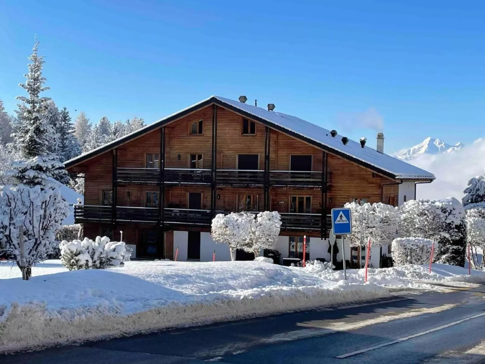 Cosy Unterkunft in Crans-Montana in der Nähe von Espace Kids