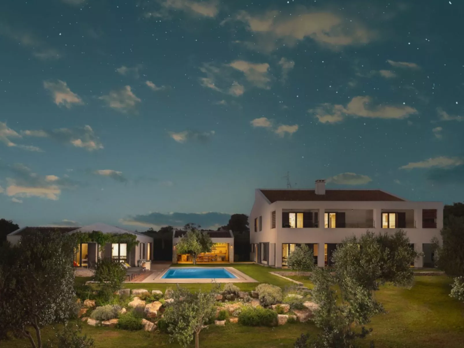 Ferienvilla "Villa Bianca" mit Sauna