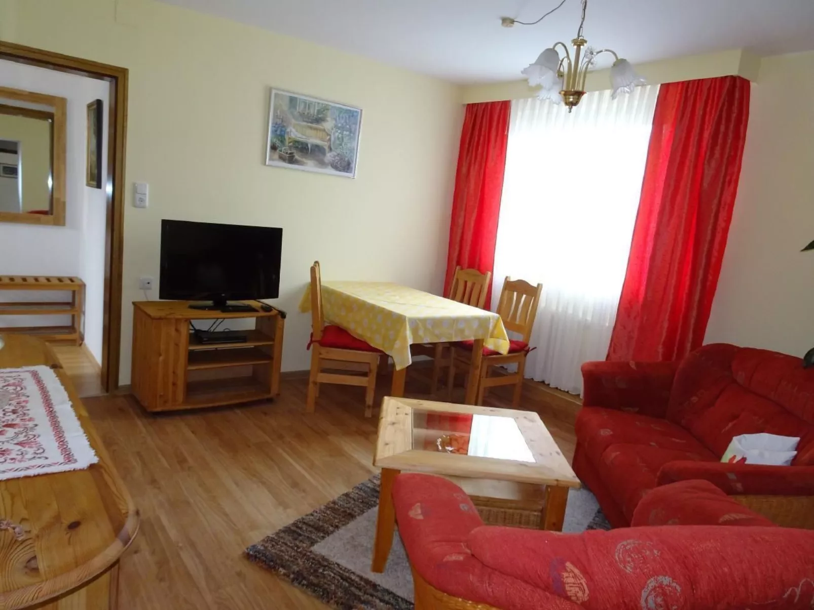 Haus Holzheimer mit Blick auf die Rhön