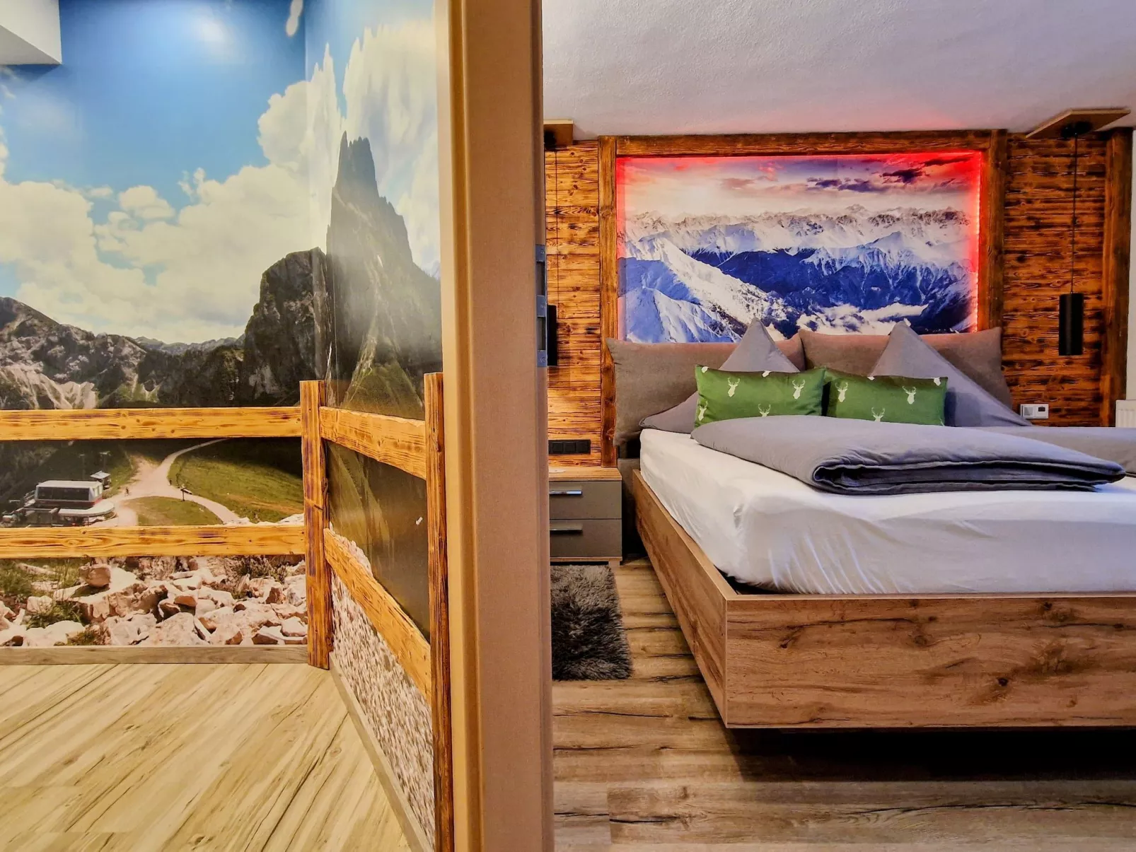 Wohnung mit Bergblick in Pfronten Mitte für 4 Pers