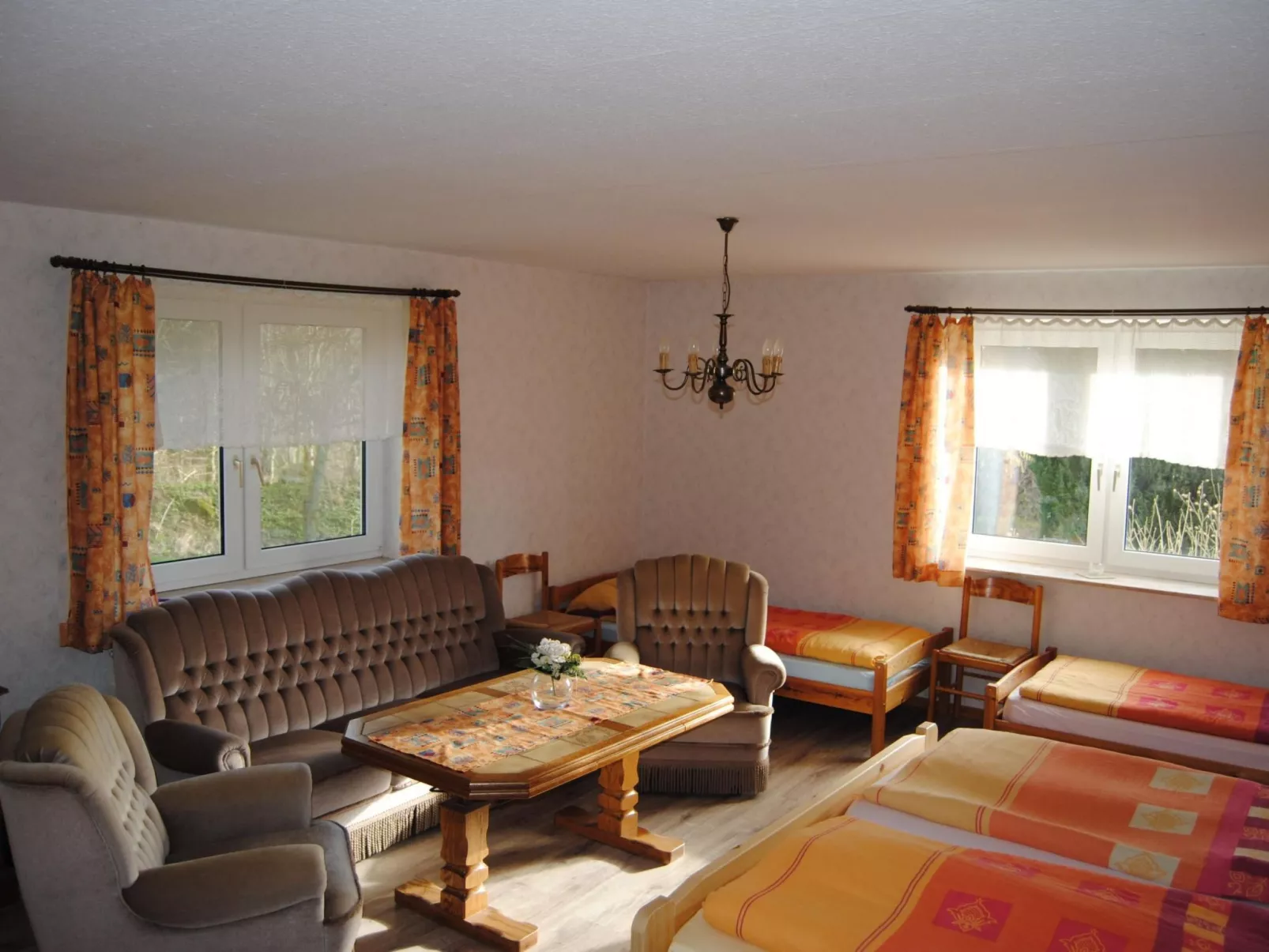 Wohnung in beliebtem Gästehaus mit Fahrradverleih