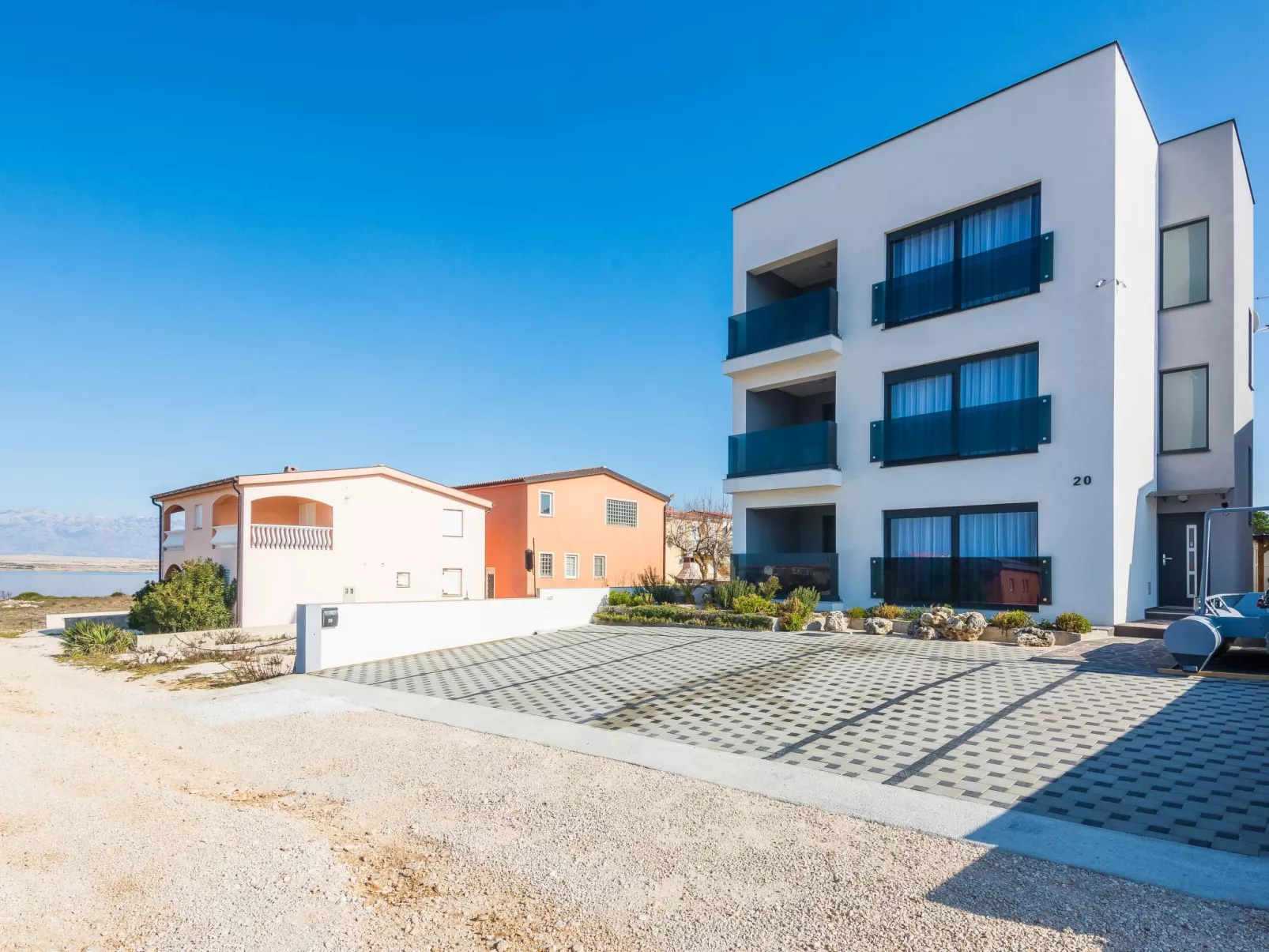 Wohnung mit Meerblick Glamour Vir - Agentur TA Leut