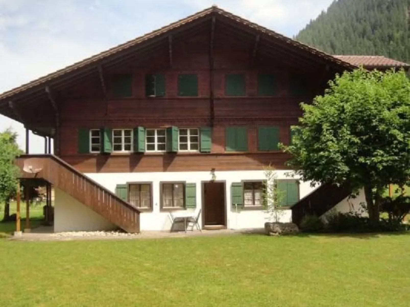 Chalet mit Bergblick
