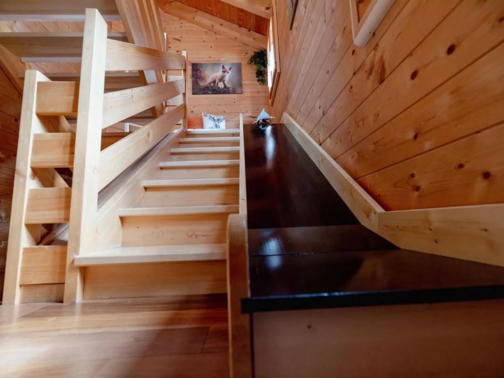 Mit Indoorrutschbahn