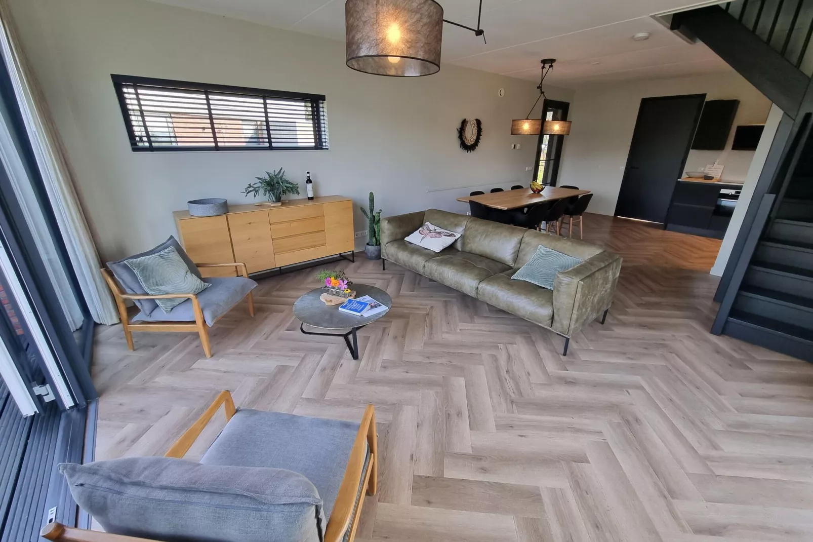 Watervilla Acht-Wohnzimmer