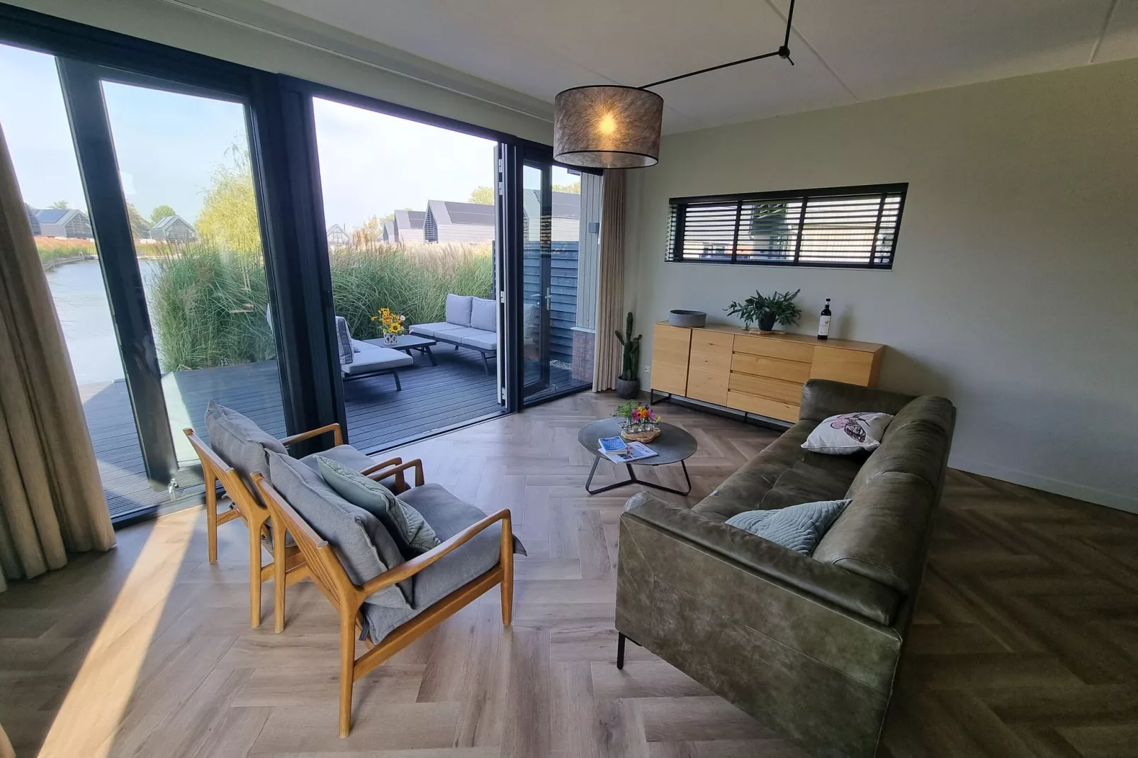Watervilla Acht-Wohnzimmer