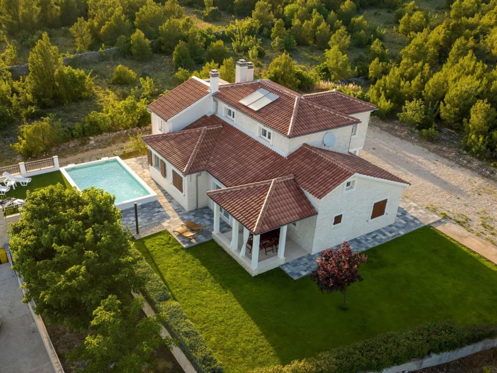 Villa Whitestone bei Šibenik