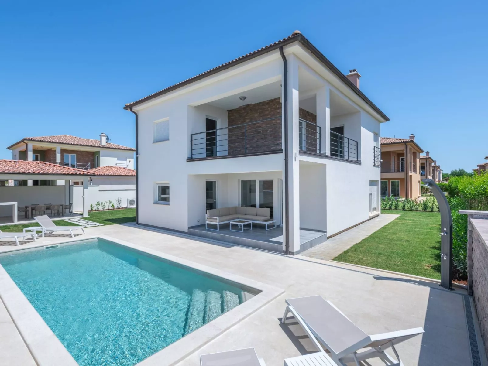 Für 7 Personen und 1 Kind in Vodnjan, Istrien (Istrische Riviera)