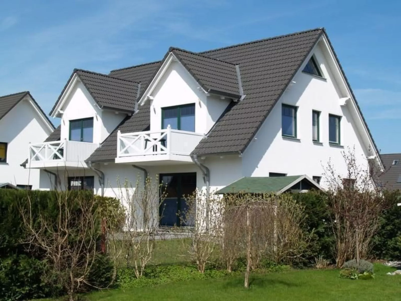 Schönes Ferienhaus in Binz mit Großem Balkon