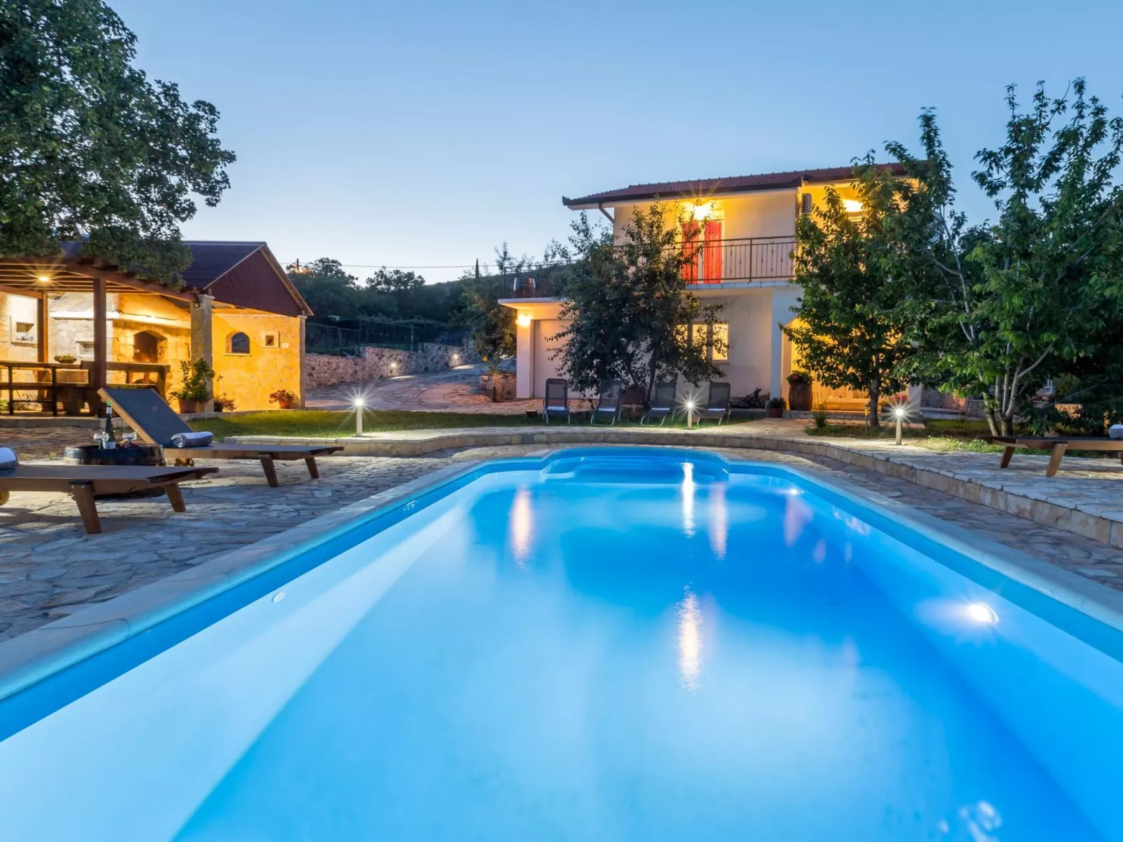 Villa Podrugovi Dvori mit Pool