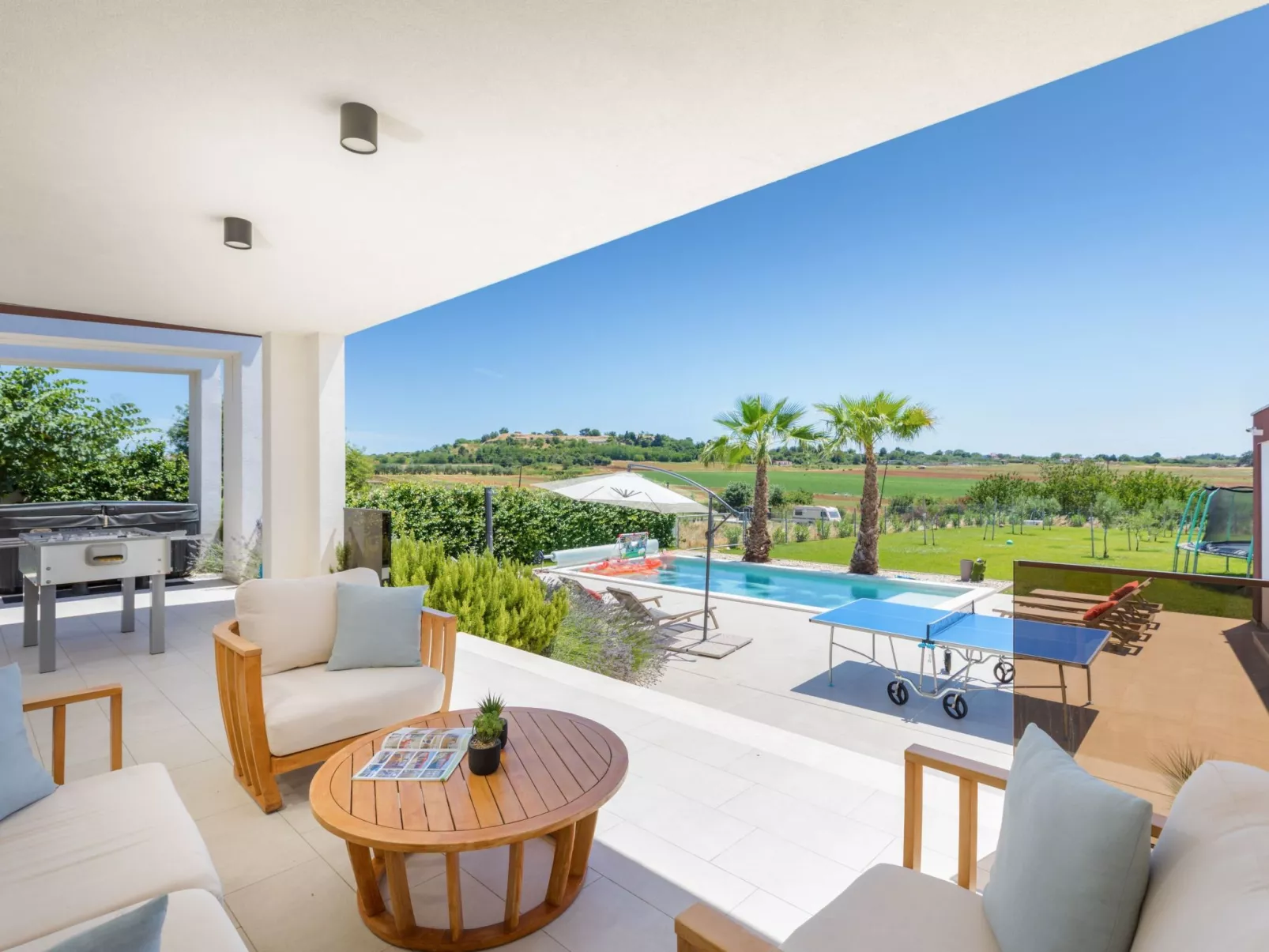 Villa Grofica, beheizter Pool, Taverne, Strandnähe