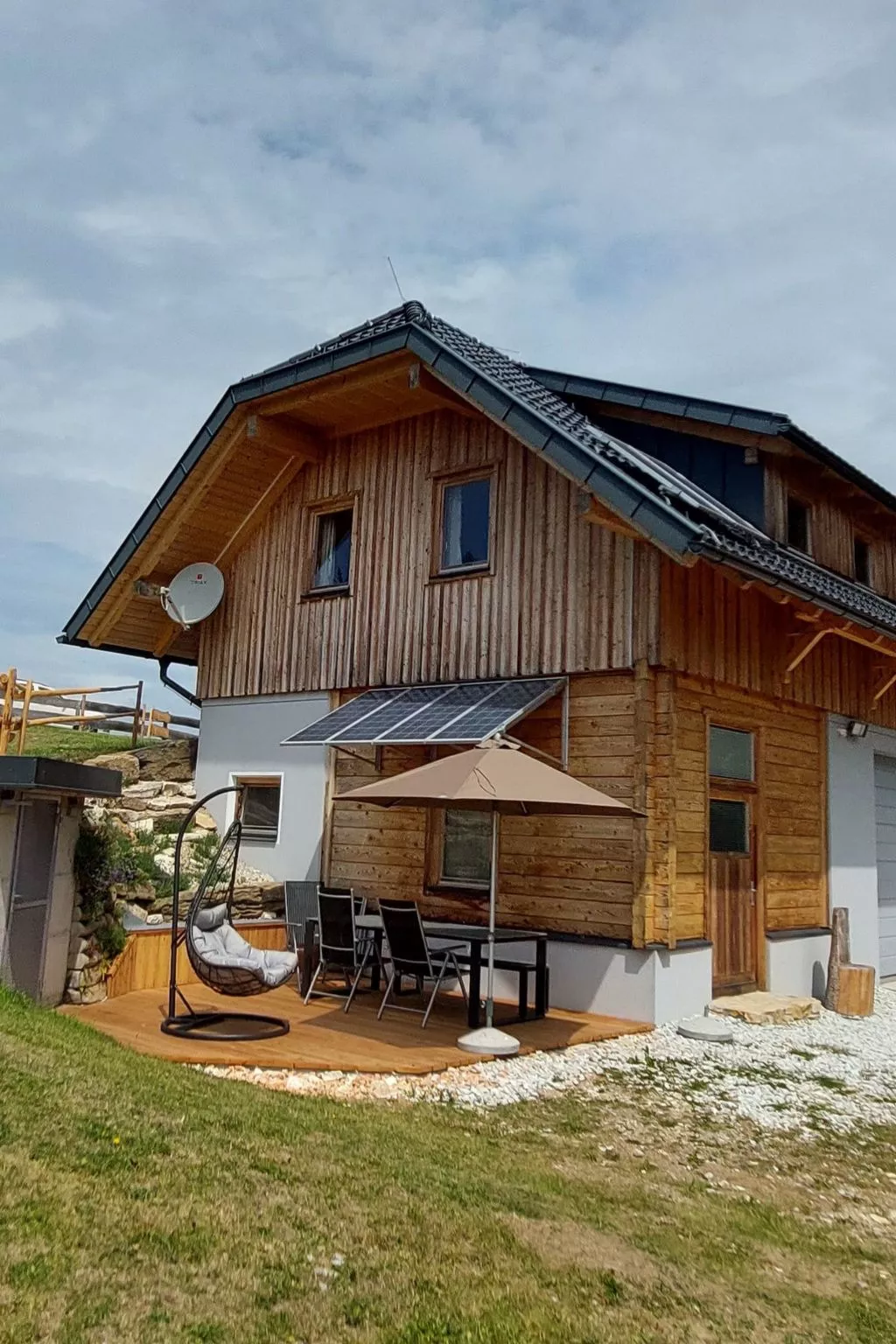 Zirbenholzalmhütte mit fantastischem Ausblick