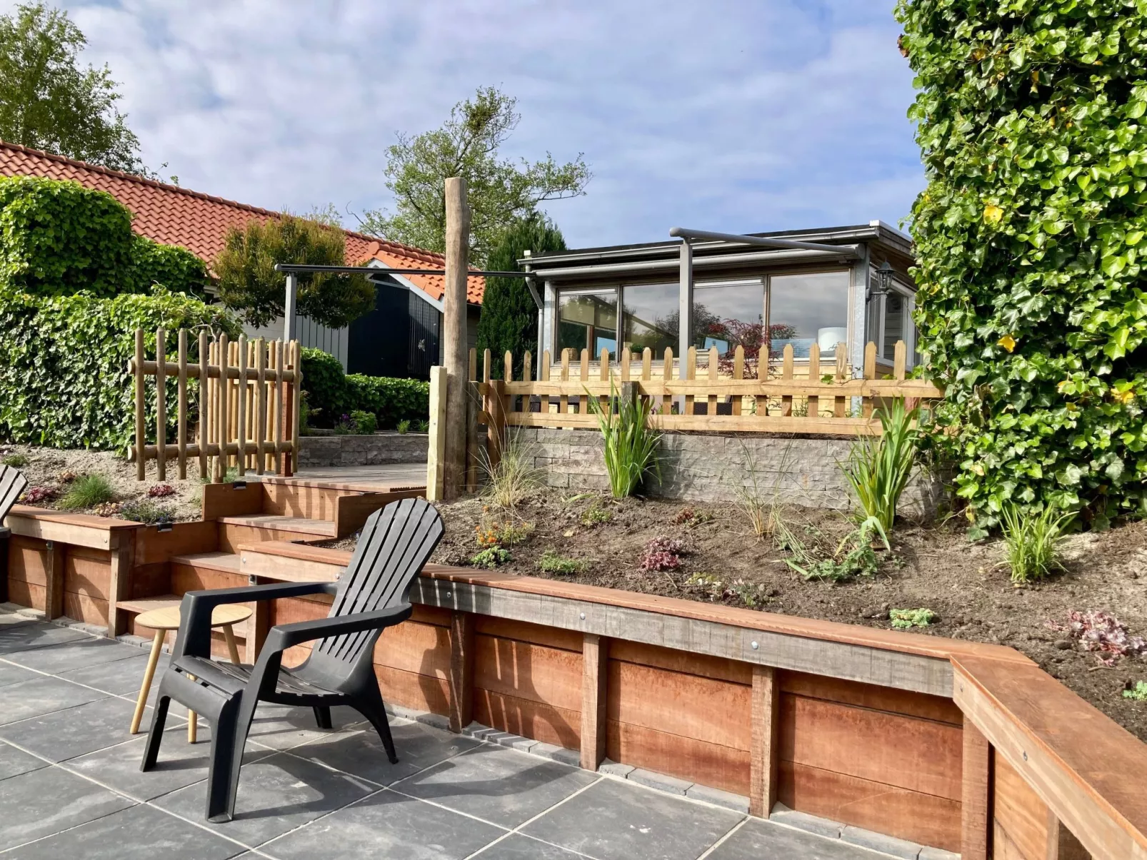 Chalet Ufergrundstück mit eigenem Angelplatz