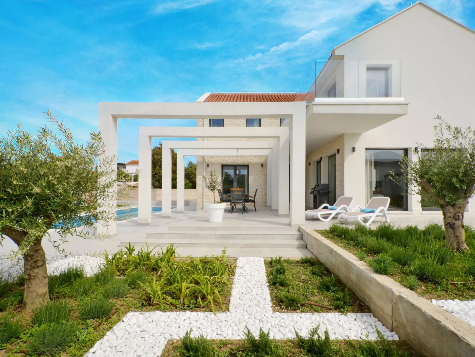 Haus in Dvornica mit privatem Parkplatz