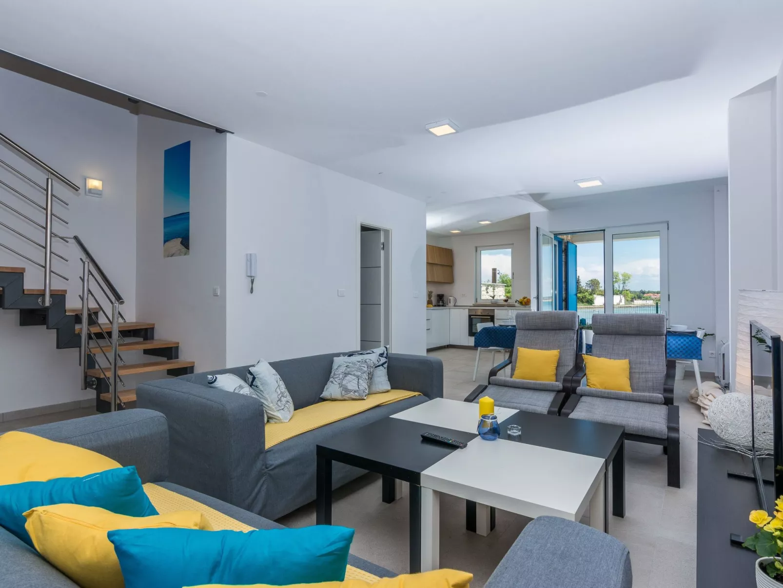 Strandvilla Miri Rose mit beheizbarem Pool