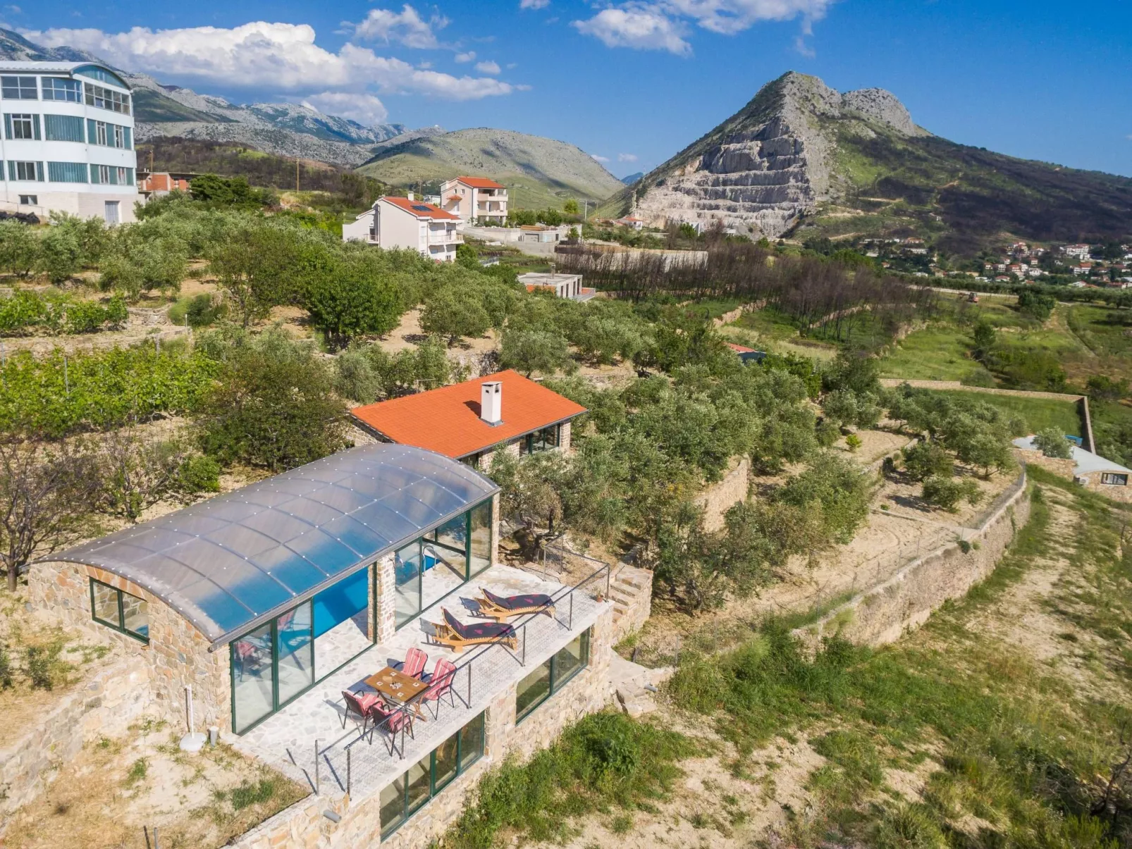 Ferienvilla Kalista mit Pool und tollem Ausblick