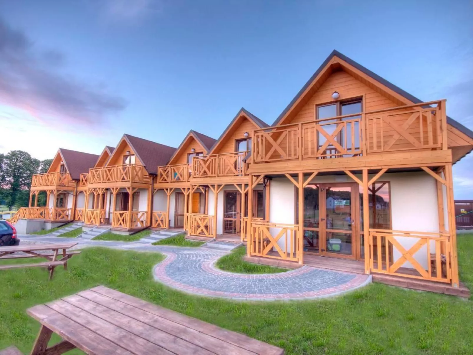 "Cottage2" in einem eingezäunten Gebiet