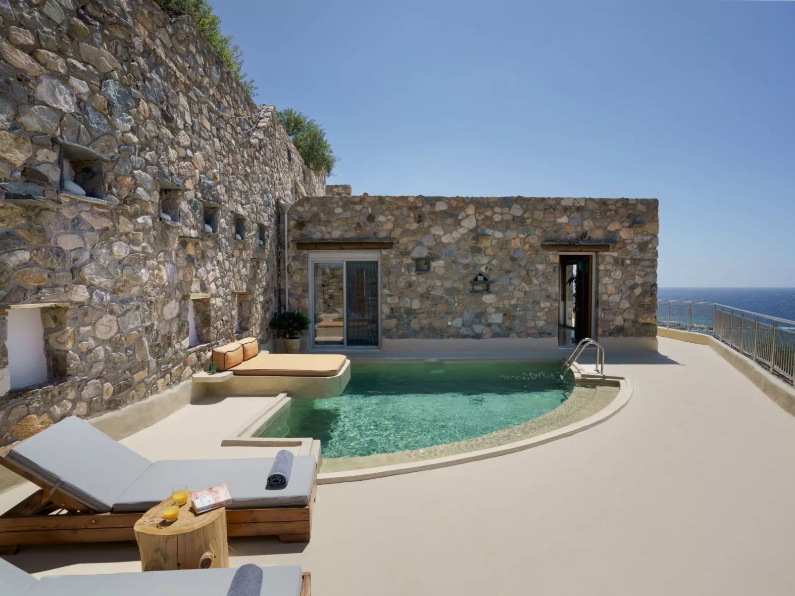 Stilvolle Villa, privater Pool und Grillplatz bei Elafonissi