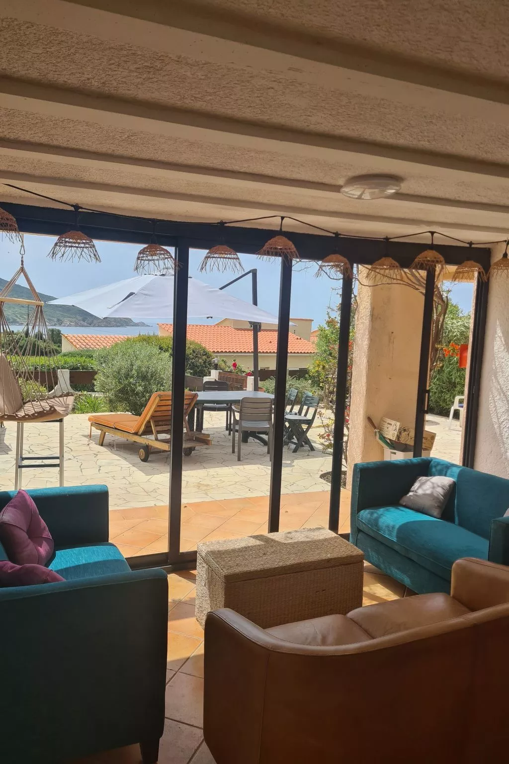 "Casa zinu" mit Blick aufs Meer