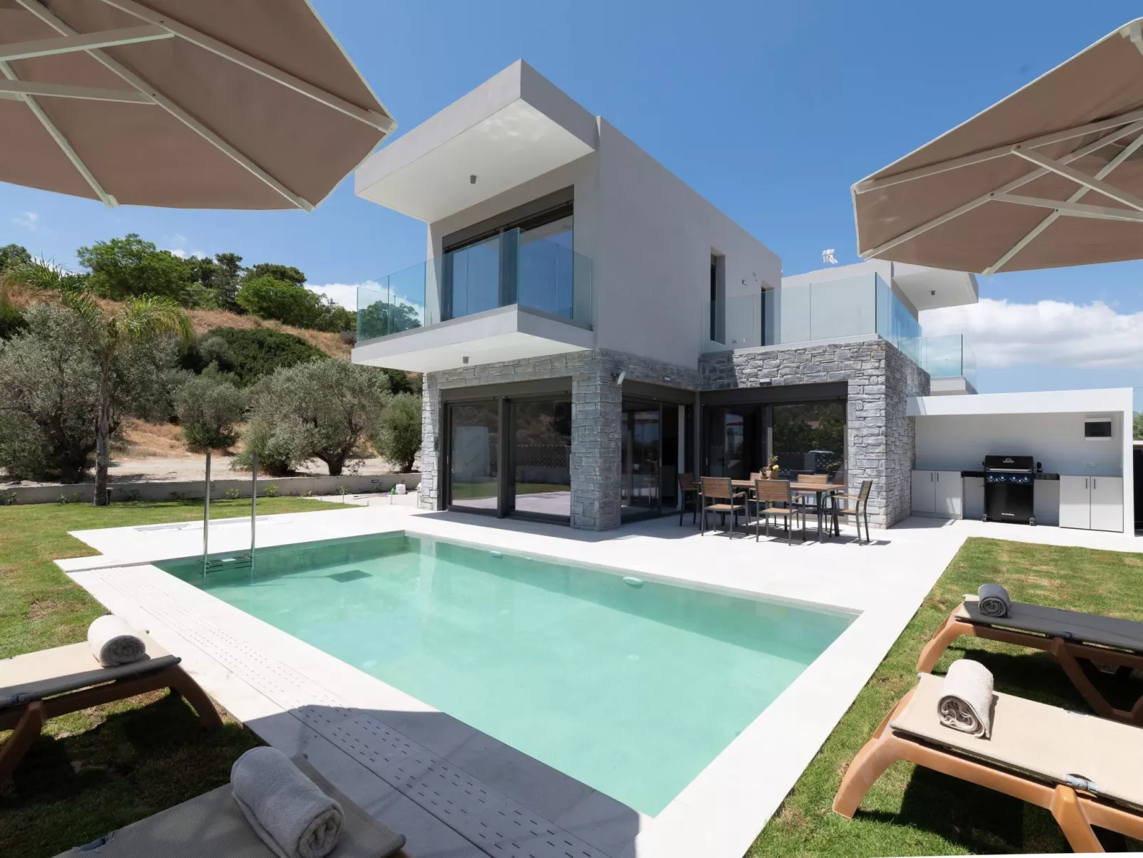 Rhodos Sterne Stellar Villen-Leontas