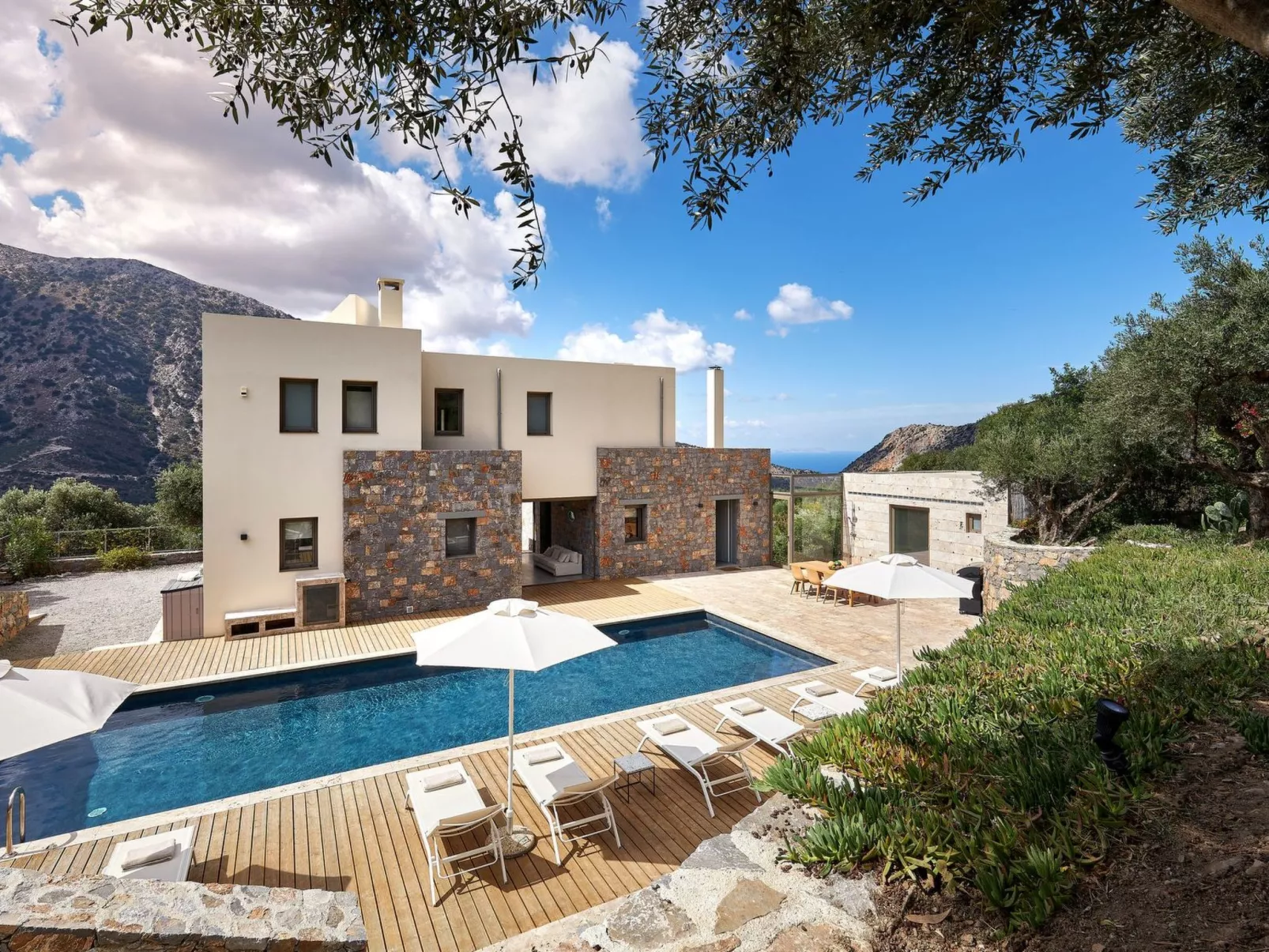 Villa Adagio mit Privatpool in Vrachasi, Kreta
