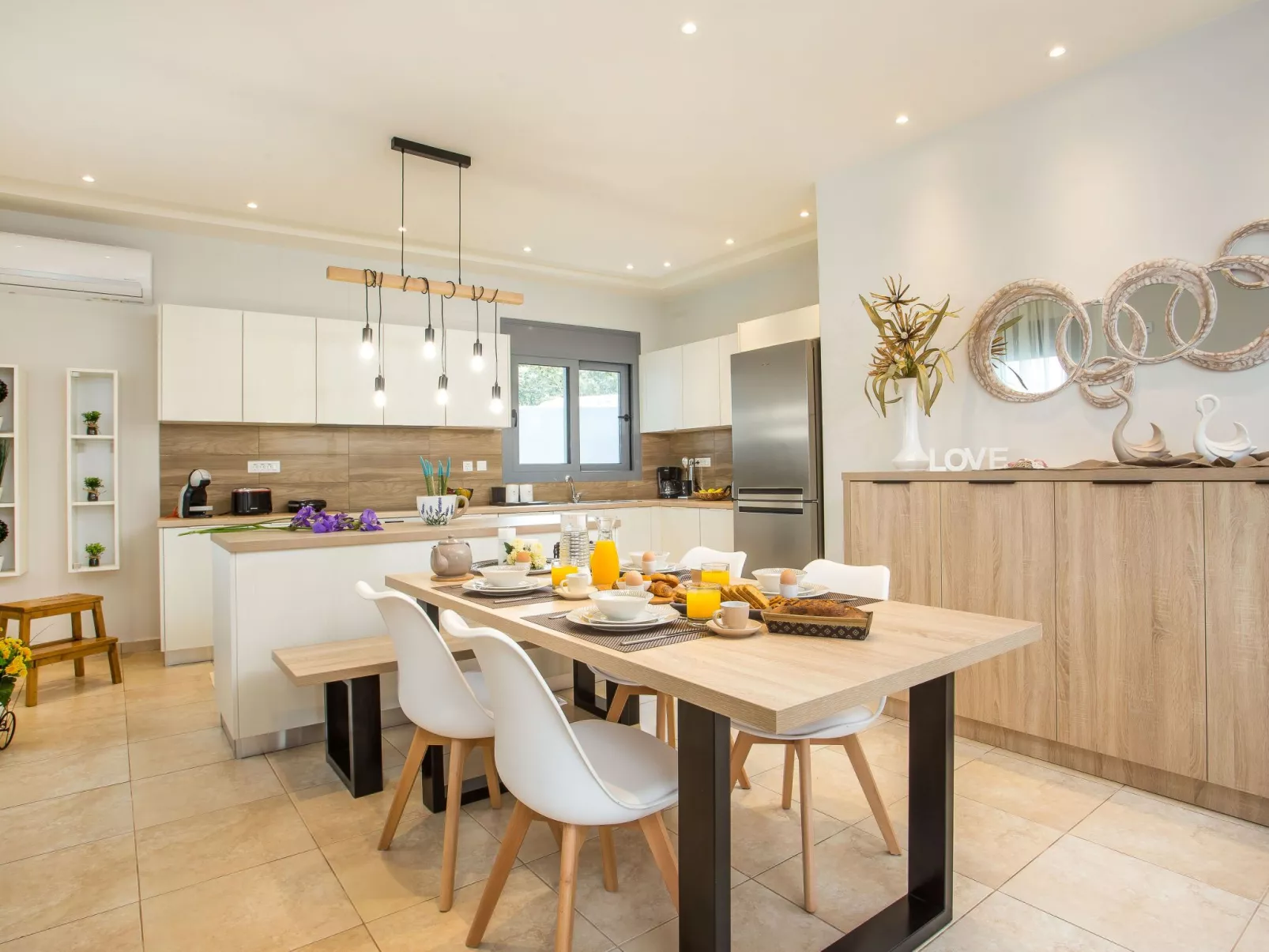 Mit eigenem Garten und Grill