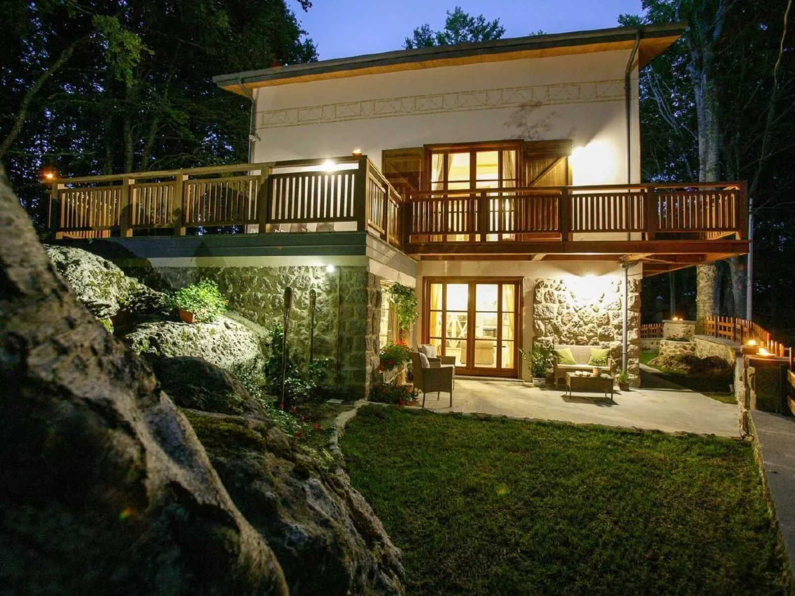 Berg "Chalet Galli" mit SPA