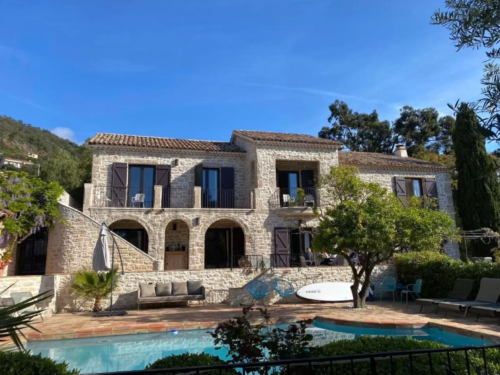 Villa 200 Meter vom Pramousquier Strand