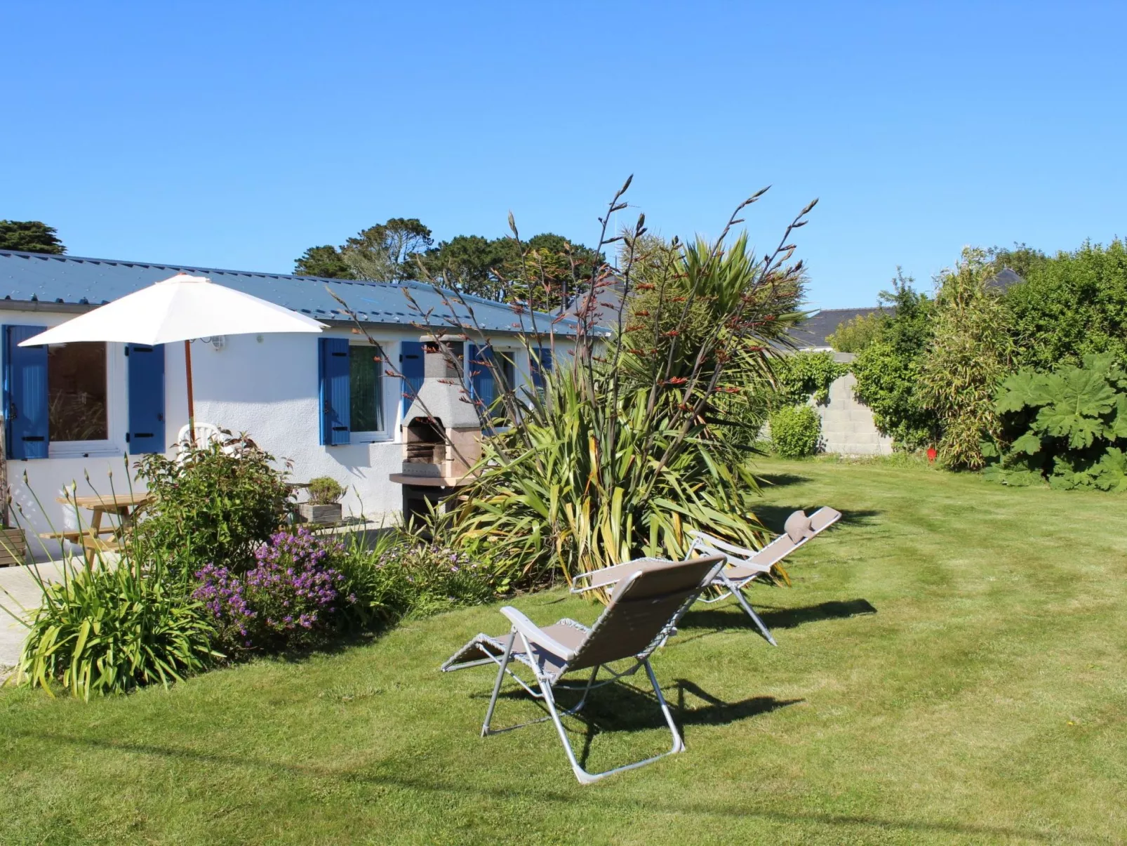 Ebenerdiges Haus am Meer