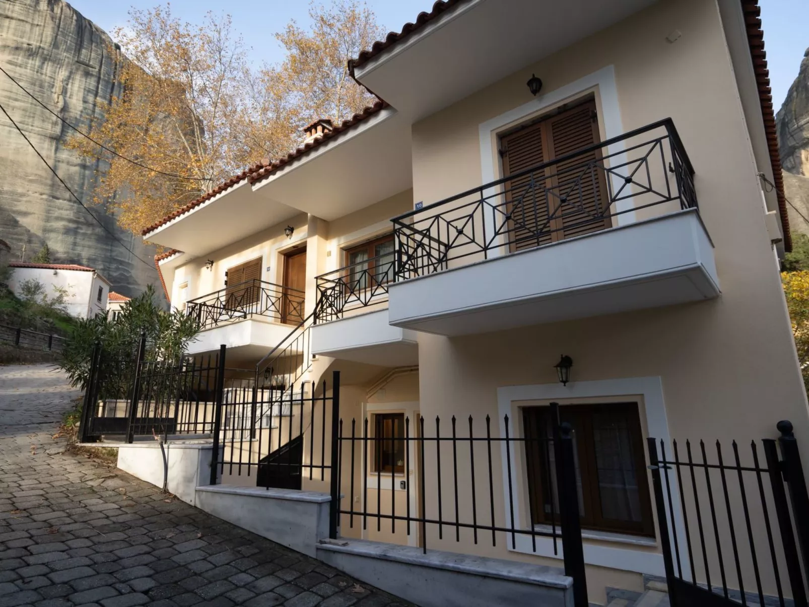 The Miller House under Meteora