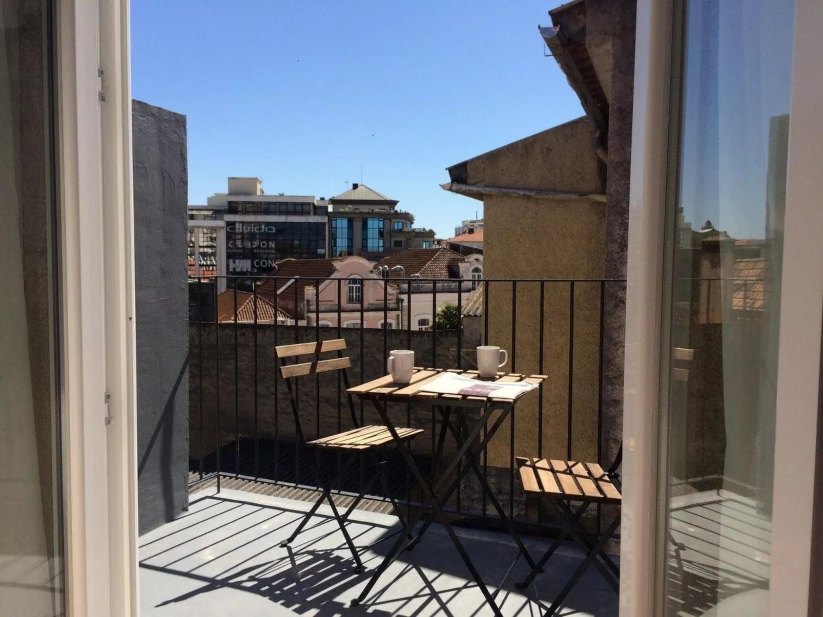 Gelbes Haus im historischen Zentrum